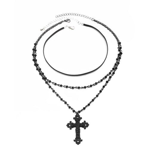 gothic cross necklace