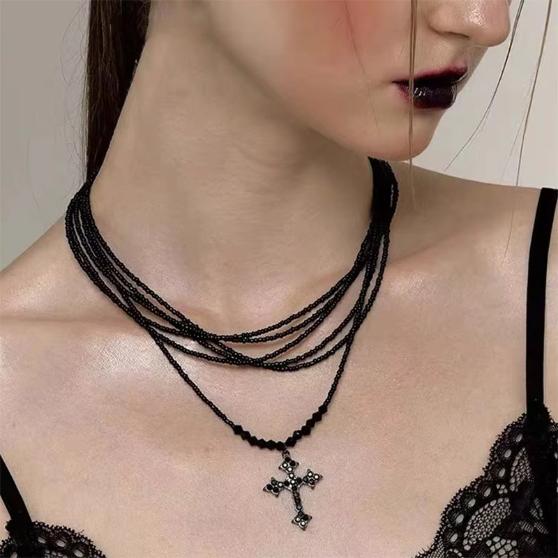 Gothic Cross Necklace