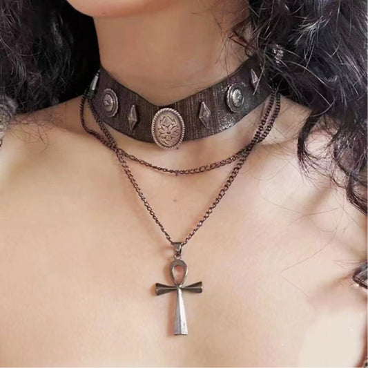 goth necklace