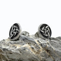 Vintage Celtic Trinity Knot Stud Earrings